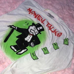 Money talks Fashion Nova long sleeve shirt